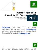 Metodologia de La Investigacion Clase 1 UF