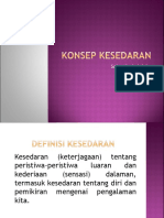 Konsep Kesedaran