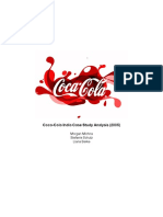 Coca Cola India Case Study Analysis PDF