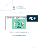 Metodología de La Investigación II