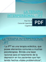 Terapia interpersonal - IPT