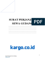 Surat Perjanjian Sewa Gudang