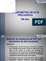 Telumetro de alta frecuencia TM25M_ROSA