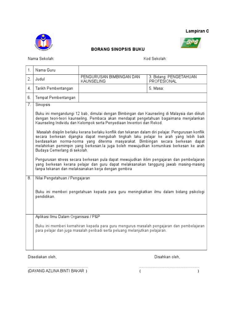 Sinopsis SPLG  PDF