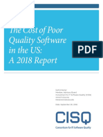 The Cost of Poor Quality Software in The US 2018 Report