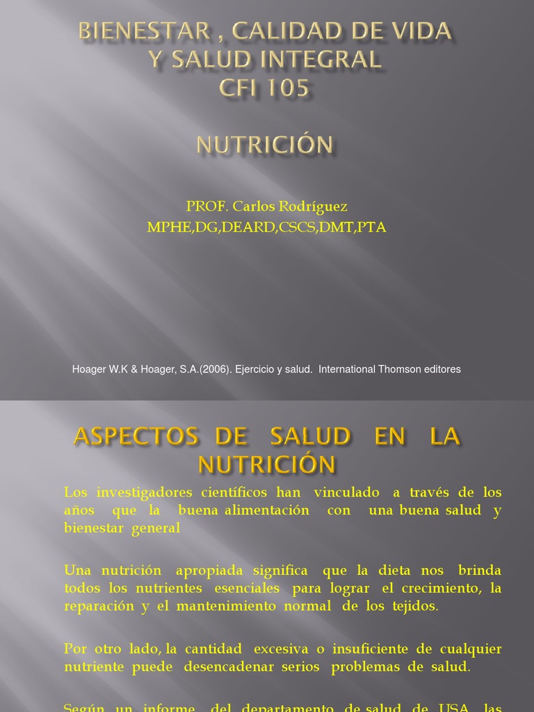Impacto de la Dieta en la Salud | PDF | Nutrición | Dieta y nutrición