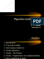 Paperless Trade in India: T. A. Khan