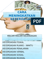 Cara Meningkatkan Kecerdasan