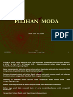 Materi Kuliah - Analisis Sediaan Pilihan Moda PDF