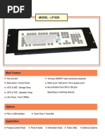 Industrial Computer Keyboard - Membrane