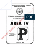 Primer Examen Cepreval Iv-B 2020