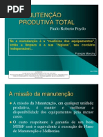 MANUTENÇÃO PRODUTIVA TOTAL