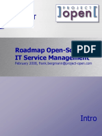 Project Open IT Services Management Roadmap