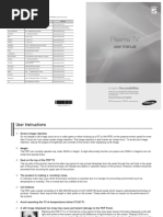 Plasma Samsung PS50B530 BN68-02355H-03L10 - 1026 PDF