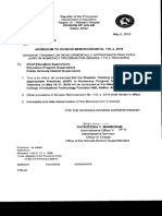 Addendum To Division Memorandum No 118 S 2019 05082019150247