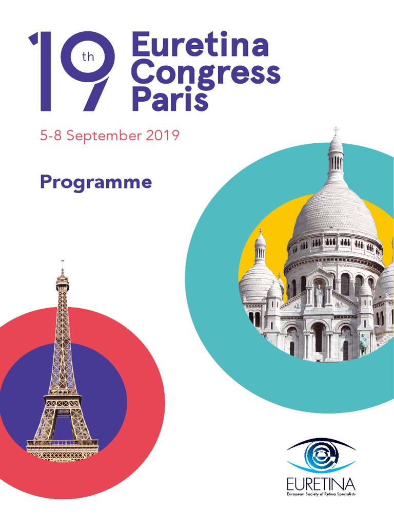 Euretina Paris19 Final Programme Pdf Retina Senses