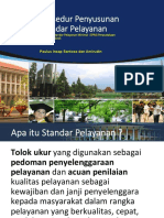 Prosedur Penyusunan Standar Pelayanan PDF