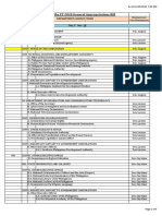 2020 Plenary Schedule as of November 15