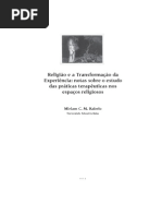 Religião e a Transformação da Experiência - M. Rebelo