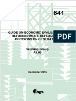 641 Guide On Economic Evaluation of Refurbishment Replacement Decisions On Generators