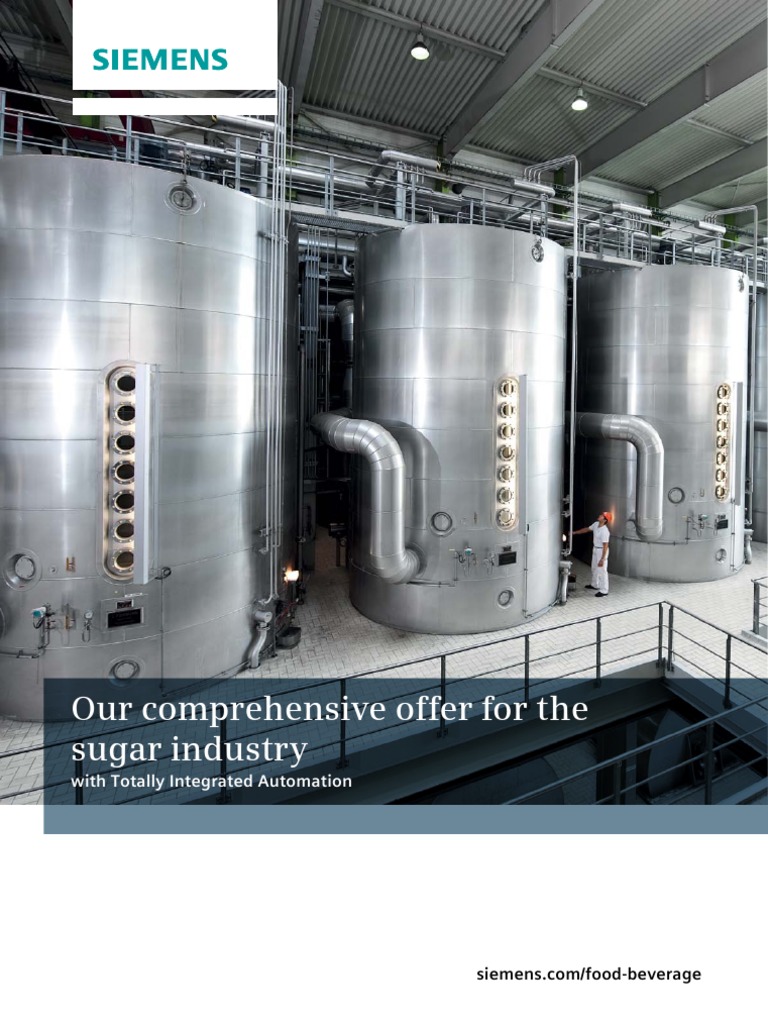 Siemens Sugar Solutions PDF | PDF | Automation | Instrumentation