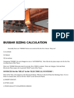 How to properly size busbars in electrical panels