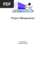 Project Management by Anasuya Swain