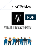 Code of Ethics Ready To Print
