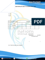 Formulir Pendaftaran Nations Fest 2019