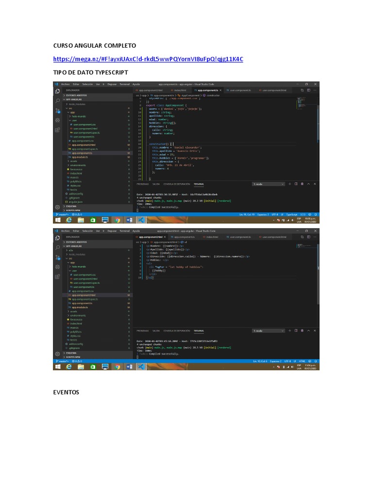 Curso Completo de Angular PDF | PDF