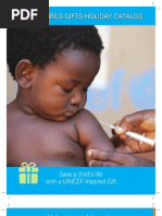 2010 UNICEF Inspired Gift Catalog