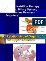 MNT For Liver Biliary System and Exocrine Pancreas Disorders