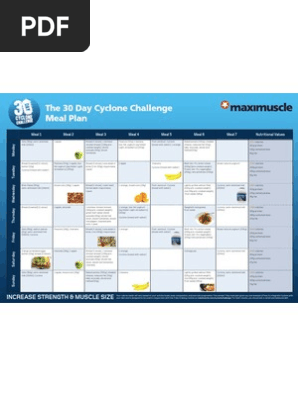 7 Day Meal Plan