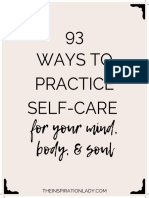 93 Ways To Practice Self Care