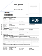 INDIAN VISA - Applicant - I004W04E5219