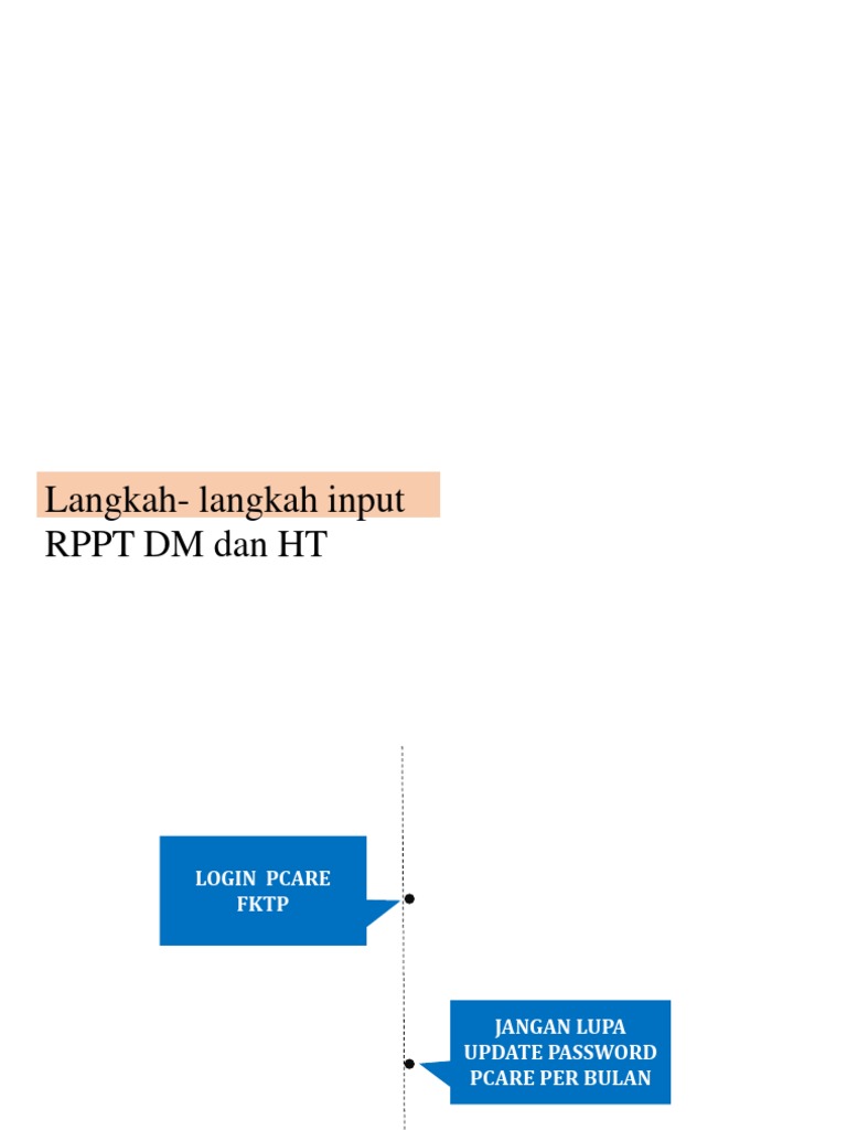 Langkah Input RPPT DM Dan HT | PDF