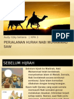 Perjalanan Hijrah Nabi Muhammad SAW