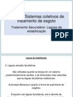 Aula 8 - Sistemas Coletivos de Tratamento de Esgoto - Tratamento Secundário PDF