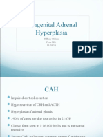 Congenital Adrenal Hyperplasia (CAH) 11.29.2010