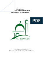 COVER PROPOSAL Musholla Al Hidayah