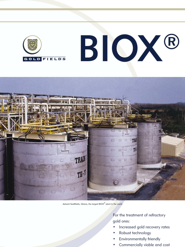 Biox Factsheet | Gold | Mining