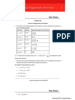 Trignometry Notes