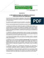 Boletin 70 - TIPS DE GERENCIA AGRICOLA PARA FINCAS EN VENEZUELA1