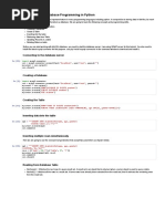 SQL Python Connect