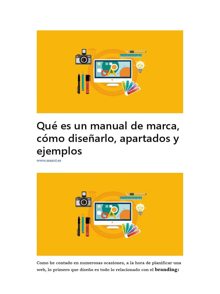 Manual De Marca Pdf Gestión De La Marca Marca