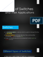 Types of Switches and Their Applications