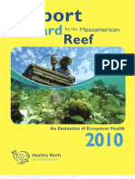 2010 Report Card for the Mesoamerican Reef