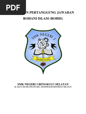 Laporan Pertanggung Jawaban Rohis