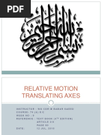 Lec 16-18 Motion Relative To Trans Axes