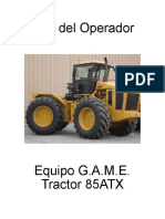 Manual de Operación Tractor 85ATX Español